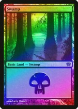 Swamp 342 FOIL 9th Edition Played MTG Magic DNA GAMES