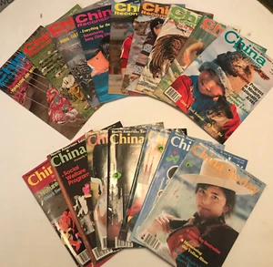 Lot of 16 China Today/China Reconstructs magazine North American Ed. 1982-1990 - Picture 1 of 1