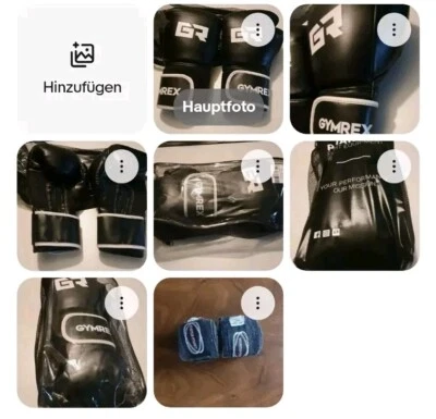 Boxhandschuhe Phantom Fight Equipm Guten Zustand 14 oz  Mit 2 Boxerbandagen - Bild 1 von 4