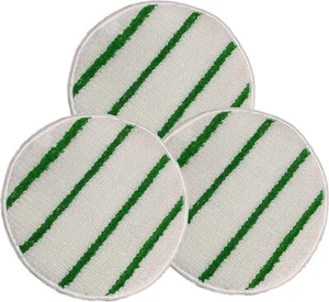 Commercial Grade Low-Profile Synthetic Carpet Bonnet with Scrubber Strips - Picture 1 of 3