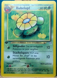POKEMON - Neo Genesis - Hubelupf - 49/111 - 1. Edizione - Italiano - Foto 1 di 2