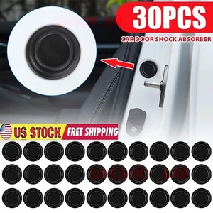 30Pcs Car Door Shock Absorber Silent-Gasket Edge Guard Pad Soundproof Sticker US - Bild 1 von 24