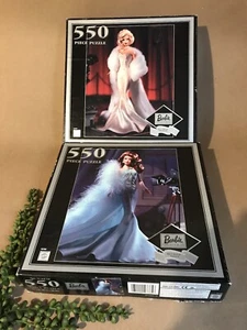 Barbie Between Takes + Hollywood Premiere 550 Teile Puzzle Puzzle - B2 - Bild 1 von 5