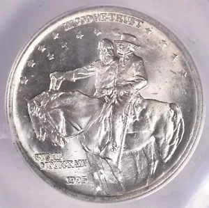 1925 Stone Mountain Silver Commemorative - ANACS MS65 - Picture 1 of 3