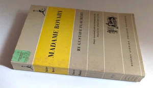 1957 Madame Bovary-Modern Library Edition VINTAGE T-20 Gustav Flaubert - Imagen 1 de 3