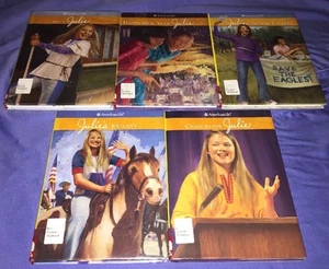 American Girl Julie 5 Hardback Book Set Lot Plus Free Julie CD Game! - Picture 1 of 7