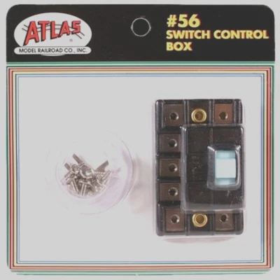 Atlas #56 Turnout Control Box  -  Works with all scales - Image 1 of 2