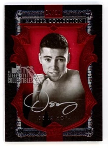 Oscar De La Hoya 2015 Upper Deck Master Collection Autograph Card #MC-OD 04/20 - Picture 1 of 2