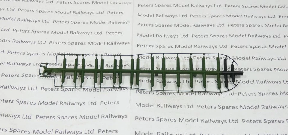 Dapol 110653 A4 N Gauge Handrail Set BR Green - Image 1 of 1