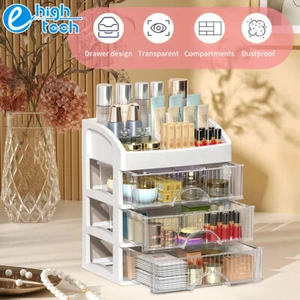 Large Capacity Make Up Storage Drawers Beauty Box Desk Cosmetic Vanity Organizer - Picture 1 of 10