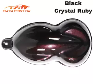 Black Crystal Ruby Basecoat with Reducer Gallon (Basecoat Only) Auto Paint Kit - Picture 1 of 4