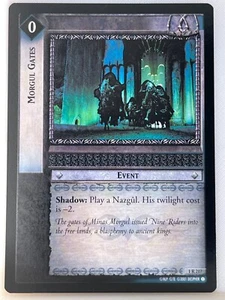 LORD OF THE RINGS TCG FELLOWSHIP 1R217 MORGUL GATES lp - Picture 1 of 1
