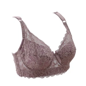 Gathered Adjustable Wire-Free Lace Bra Ultra-thin Breathable Women's Underwear - Bild 1 von 20