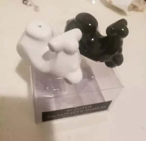 Scooter Salt & Pepper Shakers Stone the Crows ~ New - Picture 1 of 6