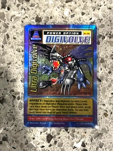 Ultra Digivolve 1999 Bandai Digimon TCG ST-56 Primera 1ª Edición Holo - Imagen 1 de 2