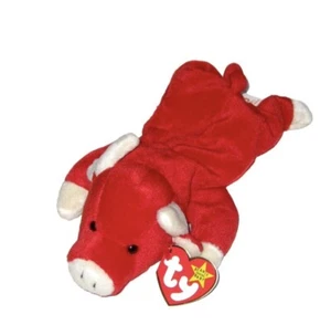 SNORT The Bull Ty Beanie Babies, Retired, RARE with Tag! NEW CONDITION - Picture 1 of 5