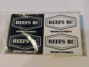 Reefs RC Sticker Decal Sheet 88x50mm New - Foto 1 di 1