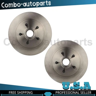 Conjunto de rotores de freno de disco delanteros y buje para Chevrolet Bel Air 1971-1975 Foto 1 de 4