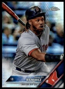 2016 Topps Chrome Prism Refractors Hanley Ramirez #180 140541 - Picture 1 of 2