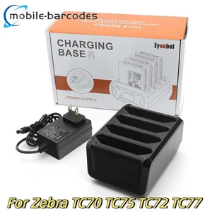 4-Slot Battery Charging Cradle SAC-TC7X-4BTYC1 For Zebra TC70 TC72 TC75 TC77 - Picture 1 of 5