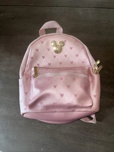DISNEY Mickey Mouse Pink Mini Backpack - Picture 1 of 4