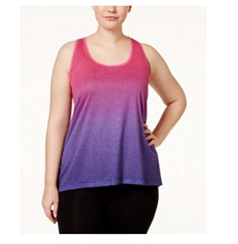 Ideology 2755 Space-dyed T-back Tank Womens Athletic Top XXL