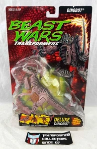 Transformers Beast Wars 1995 Deluxe Dinobot MOSC Rock Bubble First Release - Picture 1 of 2