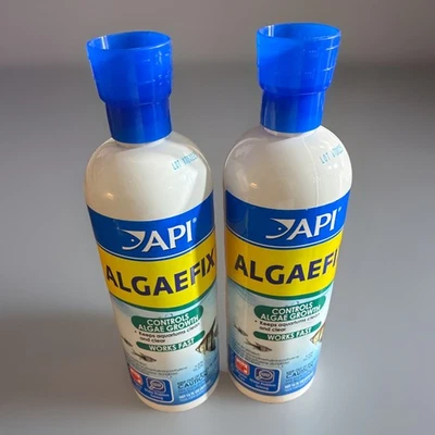 Lote de 2 API AlgaeFix para acuarios 16 oz sellados 473 ml nuevos y sellados Foto 1 de 2