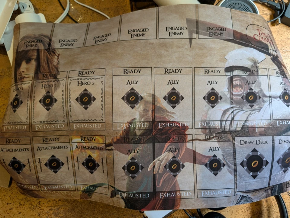 DOS pagos LCG de El Señor de los Anillos - Usado de alta calidad Foto 1 de 1