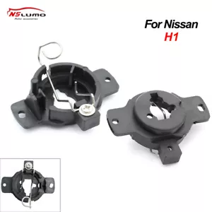 2x H1 LED Headlight Adapter Holder Conversion Kit For Nissan GT-R A31 Silvia R32 - Picture 1 of 9