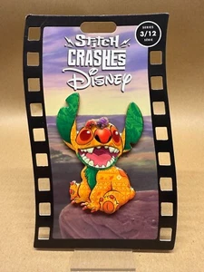 Stitch Crashes Disney Jumbo Pin Lion King Limited Release 3/12 ***RARE*** - Picture 1 of 2