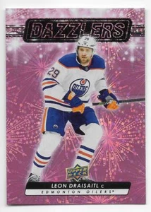 23/24 UPPER DECK EXTENDED DAZZLERS PINK Hockey (#DZ101-DZ150) U-Pick From List - Picture 1 of 5