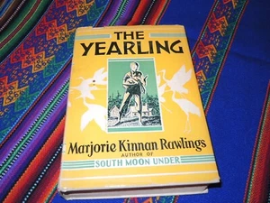 Marjorie Kinnan Rawlings THE YEARLING 1938 8th Print Hardcover DJ VG Scribners - Picture 1 of 6