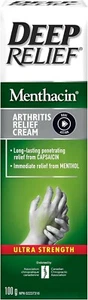 Deep Relief Menthacin Ultra Strength Dual Action Arthritis Pain Relief Rub, 100g - Picture 1 of 2
