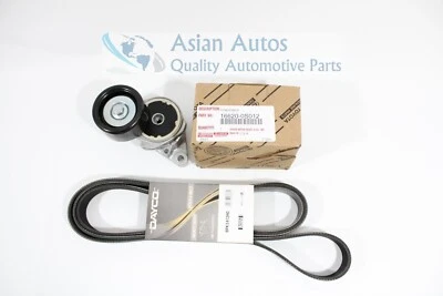 Lexus GX 460 10-21 TENSIONER and DRIVE BELT Kit 9091602680 & 166200S012 - Image 1 of 2