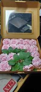 Unbranded Artificial 18 pcs Flowers Pink - Picture 1 of 1