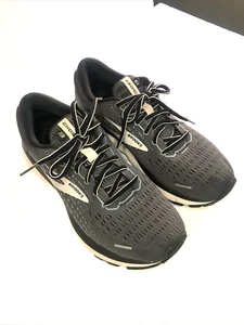 Brooks Ghost 13 Gray Running Athletic Shoes Sneakers Women Size 9.5 B - Picture 1 of 13