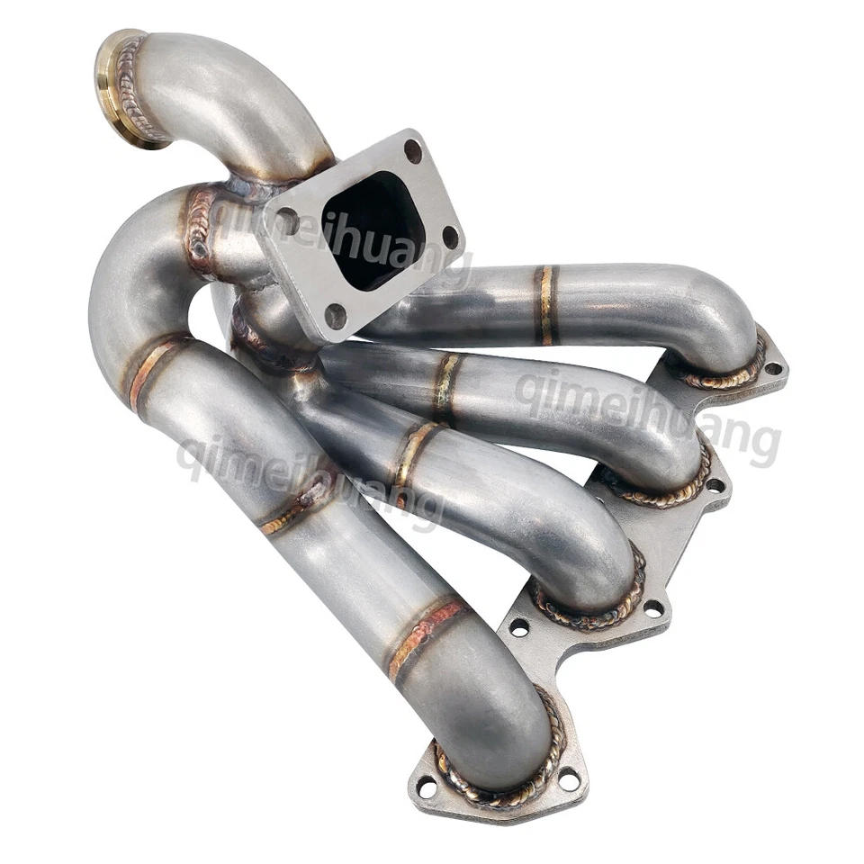 T3 top mounted equal length Turbo manifold for Civic CR-V B18A B18B B20 Integra - Image 1 of 4