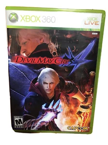 Devil May Cry 4 Standard Edition XBOX 360 Capcom 2008 Action Adventure Games - Picture 1 of 7