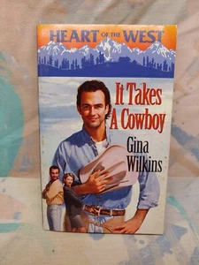 IT TAKES A COWBOY - by Gina Wilkins - A Harlequin Books Paperback - a - Picture 1 of 1