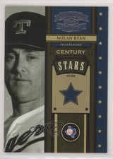 2004 Donruss Throwback Threads Century Stars /1500 Nolan Ryan #CS-36 HOF
