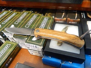 JOKER KNIVES 4 1/2" LOCKBACK FOLDER *COCKER* BOCOTE WOOD HANDLE MoV1.4116 BLADE - Picture 1 of 20