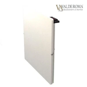 Radiateur mural à inertie modèle tactilo Valderoma.  51cmx51cm - couleur sable. - Afbeelding 1 van 4