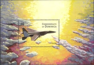 Dominica 1998 Fighter Planes/Aircraft/Military/Aviation/Transport 1v m/s s5882b - Picture 1 of 1