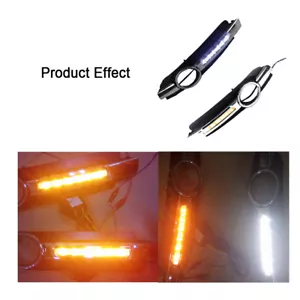 For Audi A6L 05-08 LED Daytime Running Light DRL Driving Fog Lamp Turn Signal - Picture 1 of 3