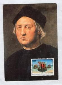 COLUMBUS - HABANA, 1992, TARJETA MÁXIMA, EN MUY BUEN ESTADO - Imagen 1 de 1