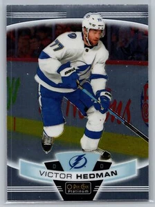 2019-20 O-Pee-Chee Platinum #93 Victor Hedman Tampa Bay Lightning - Picture 1 of 2