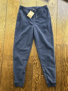 Patagonia Youth Unisex Kids Micro D Joggers Navy Size Large (12) New With Tags - Picture 1 of 8