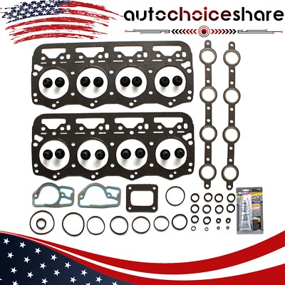 Juego de juntas de culata para Ford F-250 F-350 Super Duty E-350 Econoline 7,3 L 1994-2003 Foto 1 de 4
