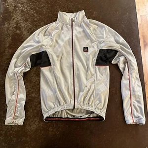 Vintage Campagnolo Italy Racing Cycling Jacket Size Medium FLAW-READ - Picture 1 of 19